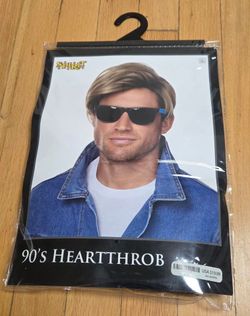 Spirit 90's Heartthrob Costume Wig