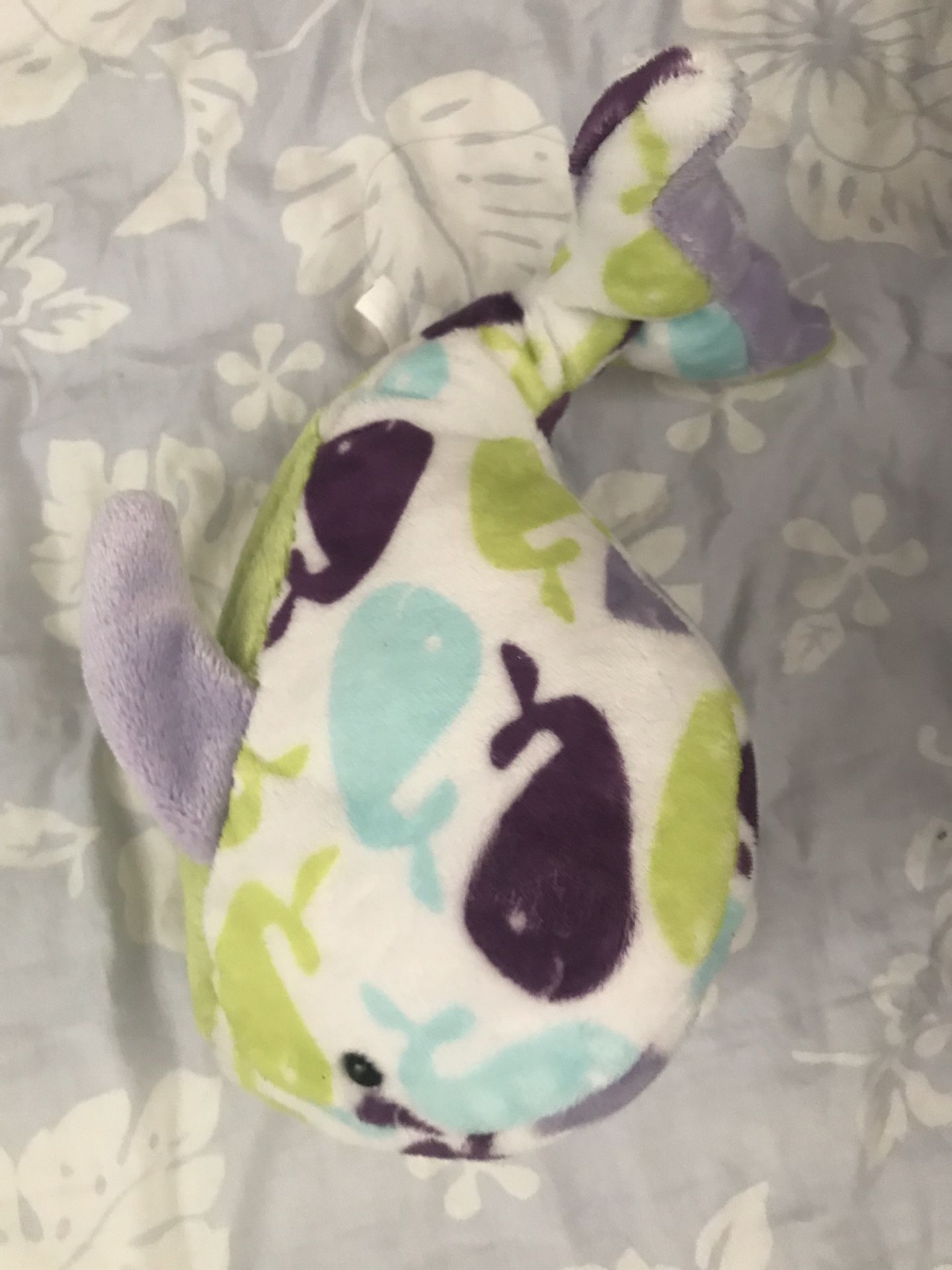 Whale plushie