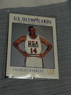 Charles barkley team USA Olympic hopeful card