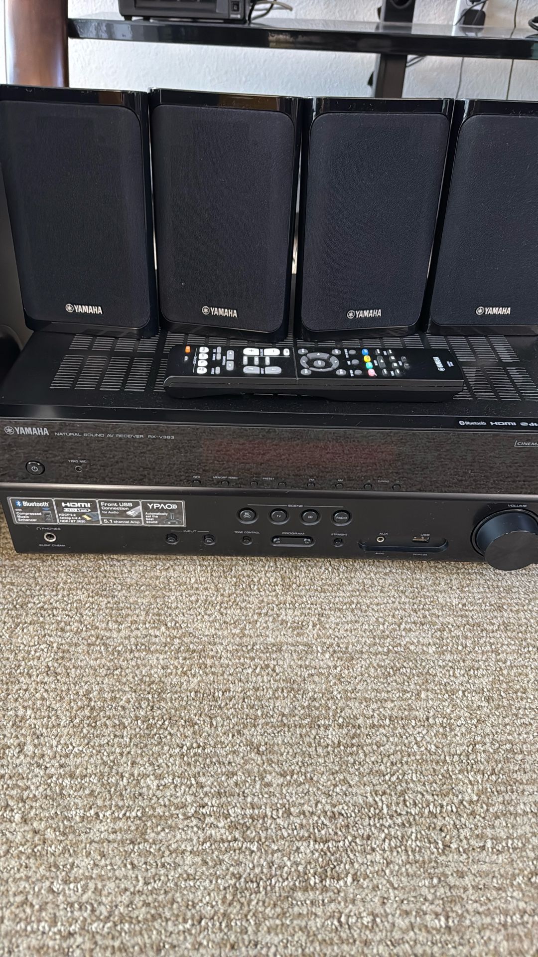 Yamaha RX-V383 Sound System