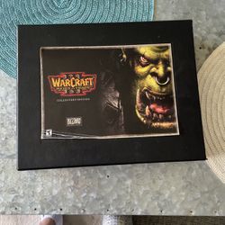 Warcraft three reign of chaos, collectors, edition set