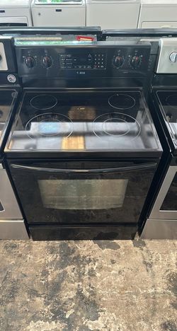 Samsung Stoves Electric Black With Slide in

