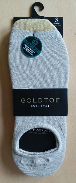 GOLDTOE THE OXFORD STA COOL MENS SOCKS  sizee 10.5 - 13 3 PACK NWT