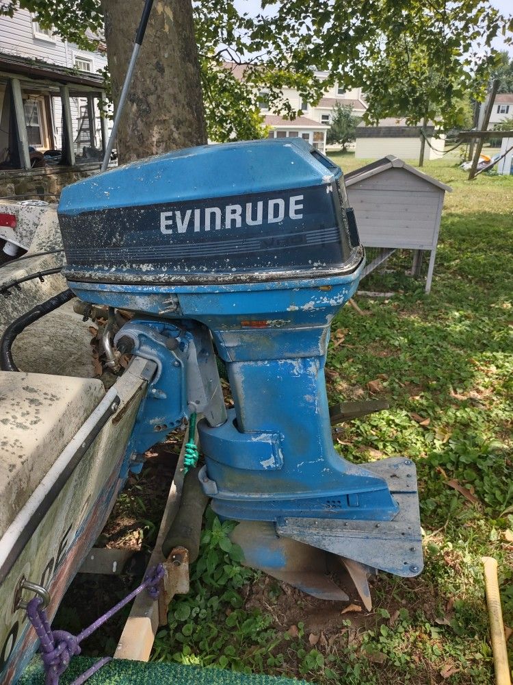 Evinrude 50hp Outboard Motor