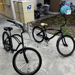 2 Beach Cruiser’s 