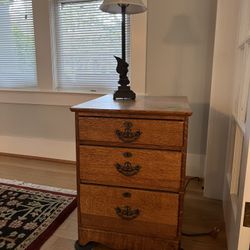 Solid Oak Cabinet MAKE AN OFFER