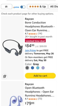 Raycon earphones 🎧 bone conducting headphones