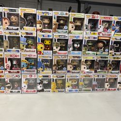 117 Piece Funko Lot Includeds Some Exclusives, Limited Edition Etc. 