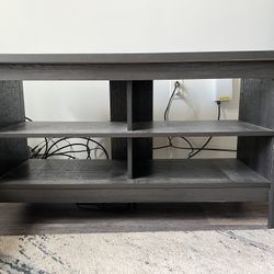 Charcoal TV Stand