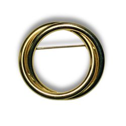 Elegant Vintages Gold Brooch