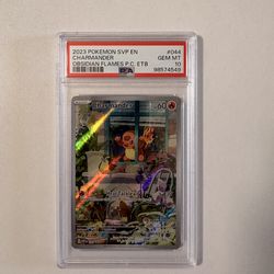 2023 POKEMON SVP EN-SV BLACK STAR PROMO #044 CHARMANDER OBSIDIAN FLAMES PC ETB