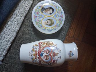 Lady Diana and the prince collectibles