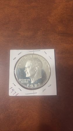 1971 S Eisenhower Proof Silver Dollar
