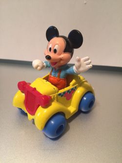 Disney Mickey Mouse in Die Cast Car by Arco