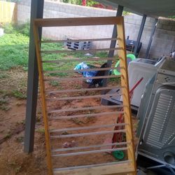 SUPER TALL XTRA LARGE HOMEMADE SHOE RACK