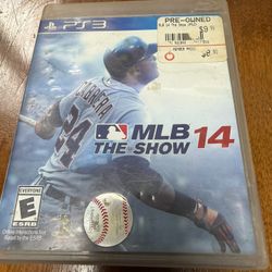 MLB The Show 14 Play Station 3