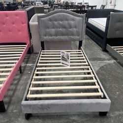 Twin size bed frame only