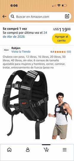 Chaleco 40 lb