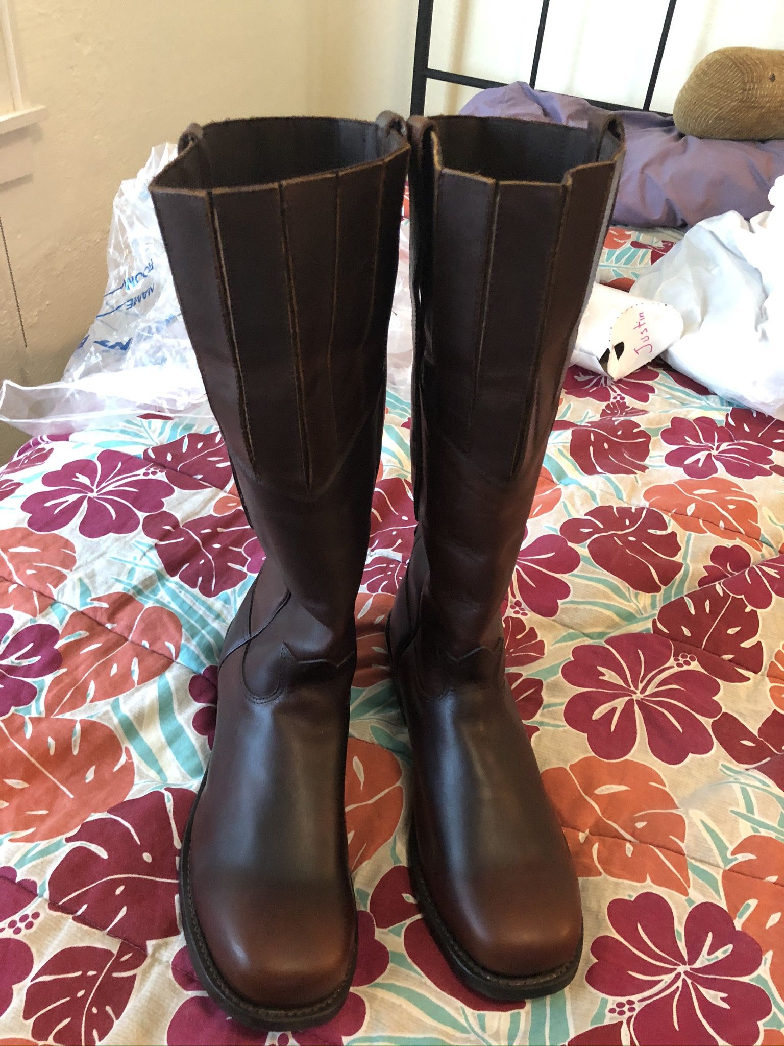 Fort Frontier Brown Mule Ear Boots #LEM400