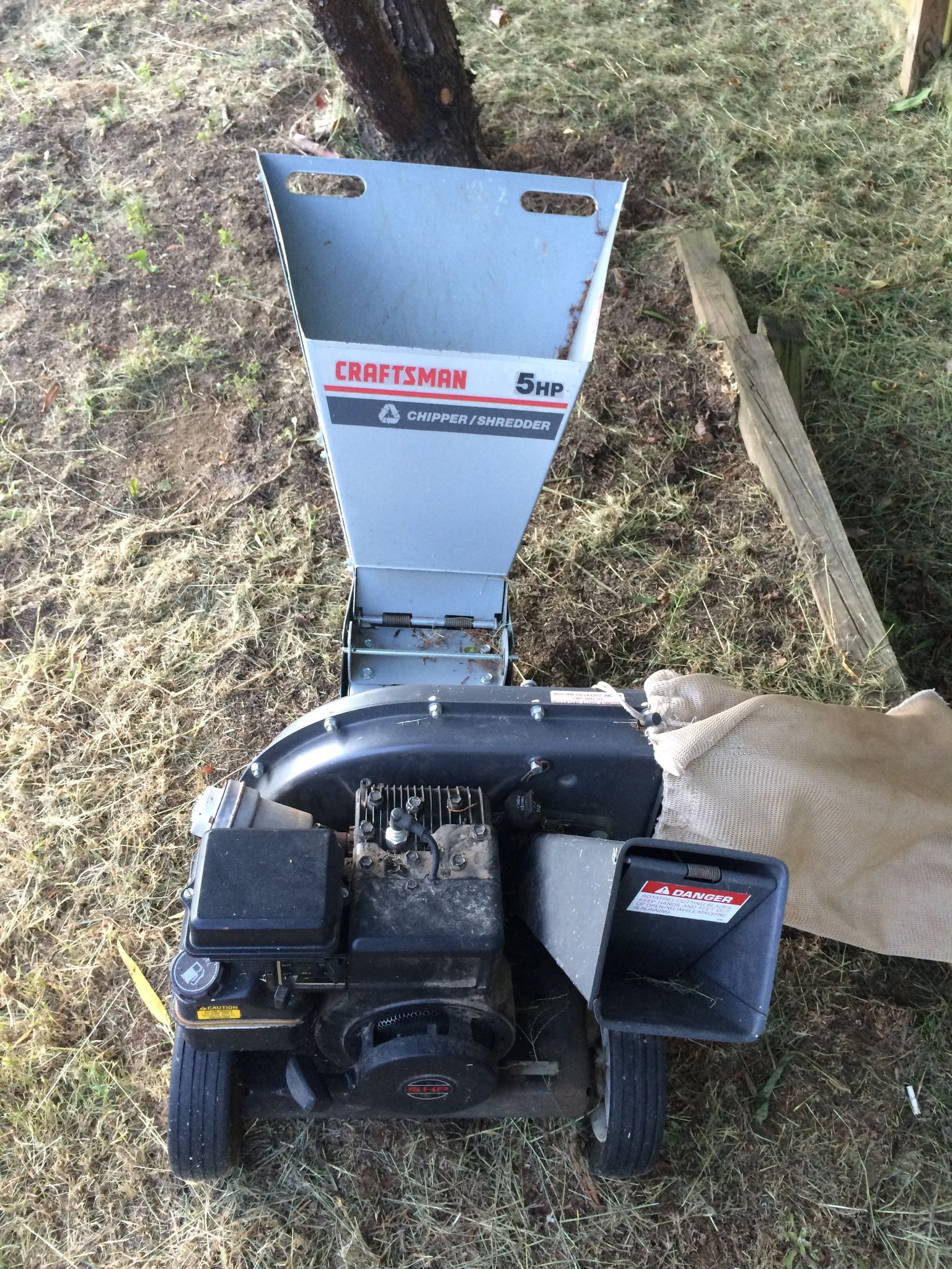 Craftsman 5hp Chipper Shredder
