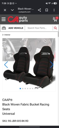 Bucket Racing Seats