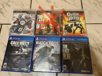 Ps4/ps3 games