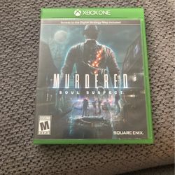 Murdered Soul Suspect Xbox One 
