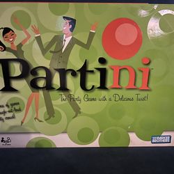 Parker Brothers Partini Party Game 