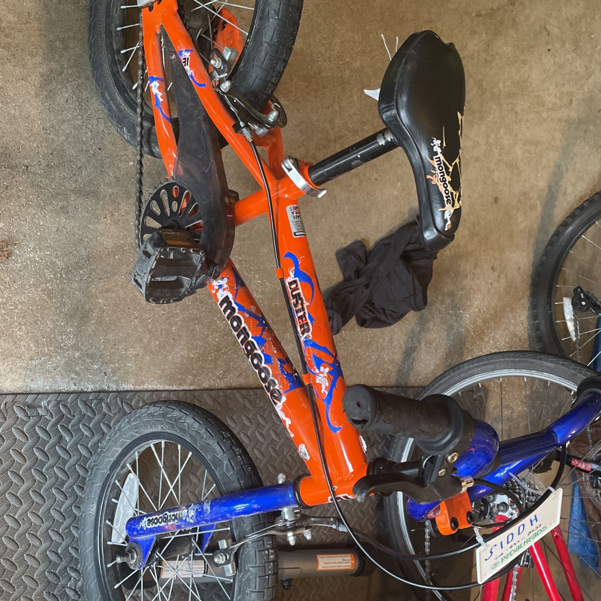 16 Inch Mongoose duster Bike