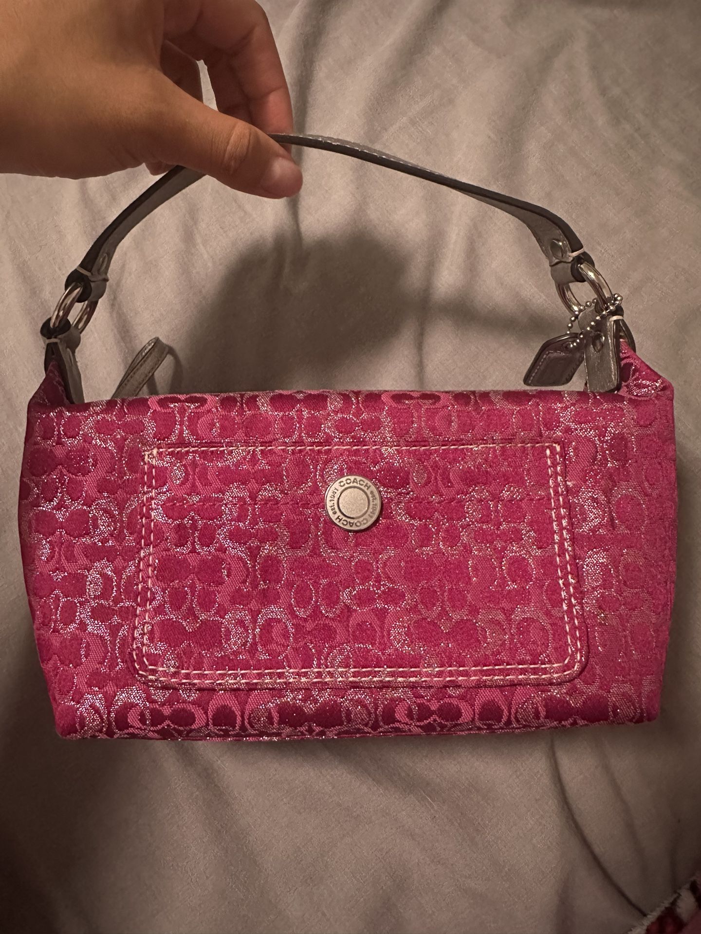 Vintage Pink Coach Bag