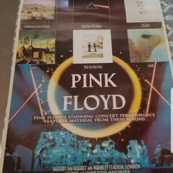 Rare XL Pink Floyd Posters 