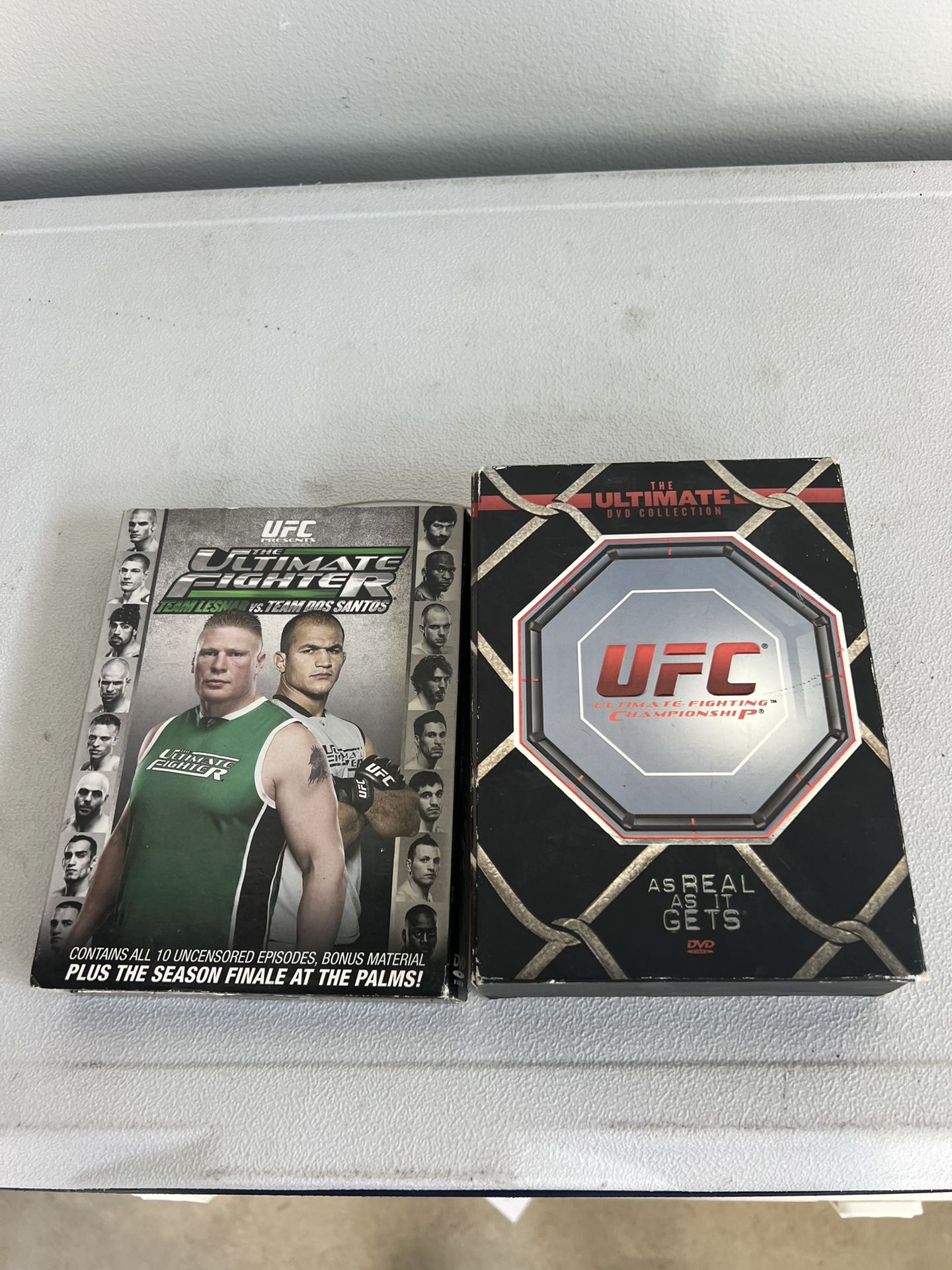 2-UFC DVD’s