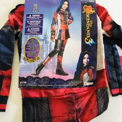 Disney Descendant Halloween Costume Costume and Wig Size 4-6