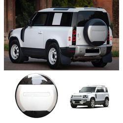 Spare Tire Cover Compatible with Land Rover Defender 90 110 130 2/4 Door 2020-2024 Spare Tire Wheel Protector