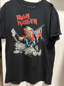 Iron Maiden The Trooper Black Graphic T-Shirt