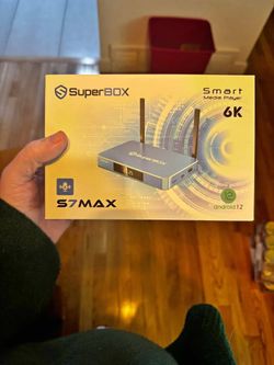 SUPERBOX • VSEEBOX • S7 MAX • S7 PRO • S7 ULTRA • V6 PLUS • V6 MAX • ELITE ULTRA SMART TV BOX • STREAMING DEVICE • 4K MEDIA PLAYER • ANDROID TV BOX • 