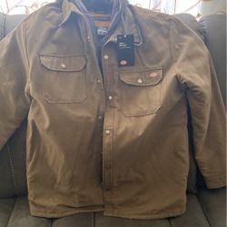 HOODED SHIRT JACKET  SIZE L/G