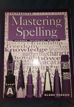 Mastering Spelling Level A