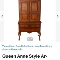Queen And Style Armoire Entertainment Center