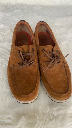 Men's Brown Suede Boat Shoes (Clark’s)