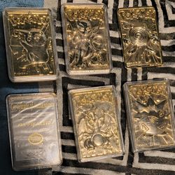 Pokemon 23k gold bars from 1999