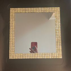 Clear Gemstone Mirror $5.
