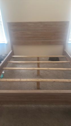 King Bed frame and dresser