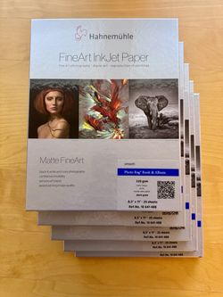 Hahnemühle Photo Rag Book and Album paper