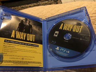 A Way Out - PlayStation 4