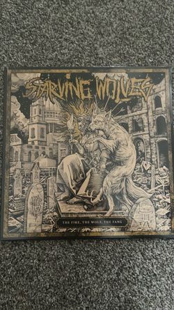 Starving Wolves - The Fire, The Wolf, The Fang Street Punk Hardcore Vinyl Record LP