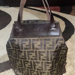 🔥Authentic Fendi Zucca Foldable Mini Tote🔥