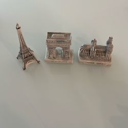 Eiffel Tower, Arc De Triomphe, Notre Dame