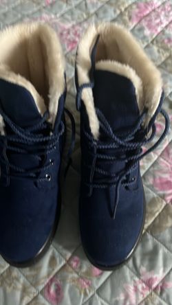 New Blue boots