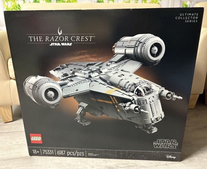 LEGO Star Wars: The Razor Crest (75331) Sealed Box 6187 pcs Collectible